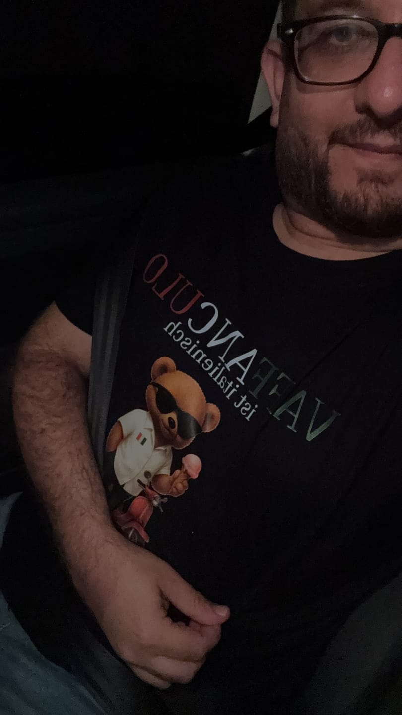 Customer photo review of VAFFANCULO | Premium Shirt Unisex