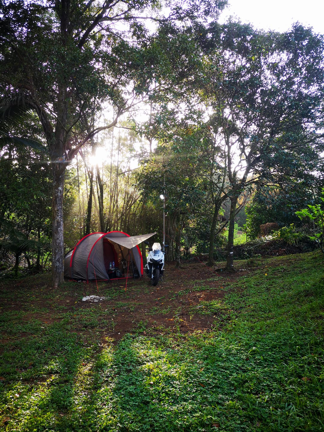Customer photo review of MotoTent Awning Kit