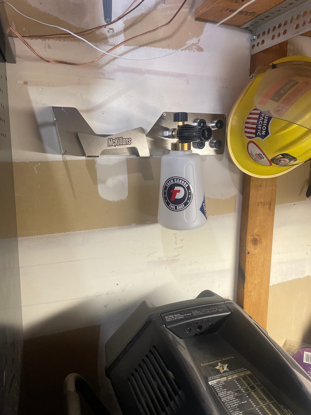 Customer photo review of Stainless Wall Organizer