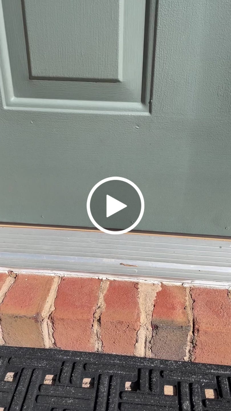 Customer video review of Pease Slide-On Steel Door Sweep