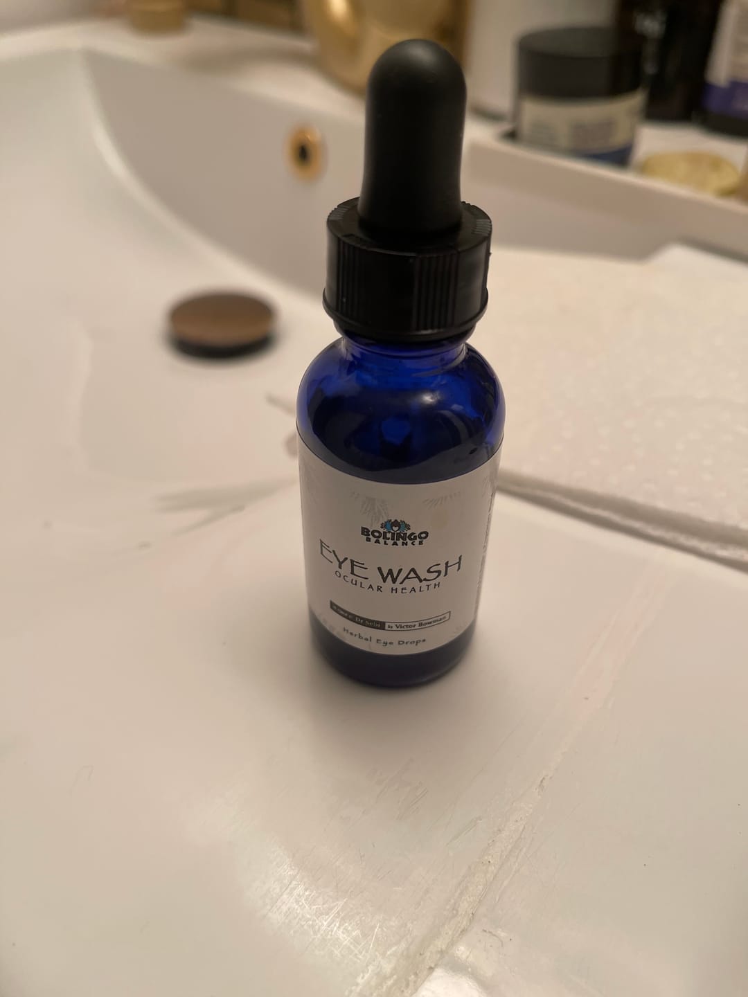 Customer photo review of EYE WASH