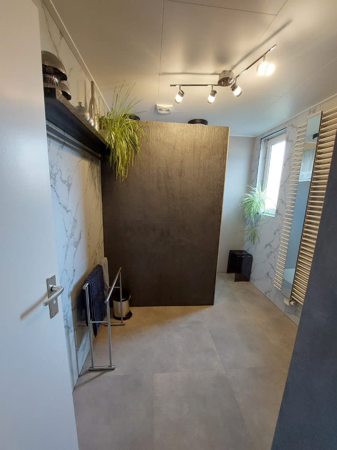 Customer photo review of Feuille De Pierre Naturelle London Gris Pour Douche Imperméable