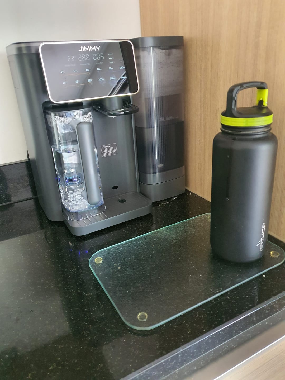 Customer photo review of R9 Countertop Reverse Osmosis Water Purifier