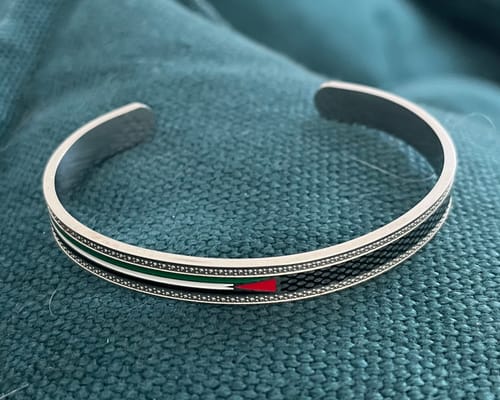Customer photo review of Palestine Heritage Cuff