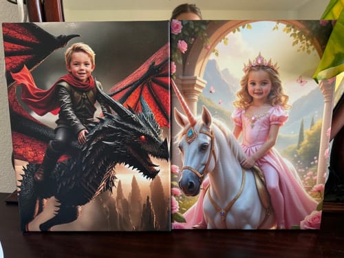 Customer photo review of The Rose Blossom Unicorn Princess
