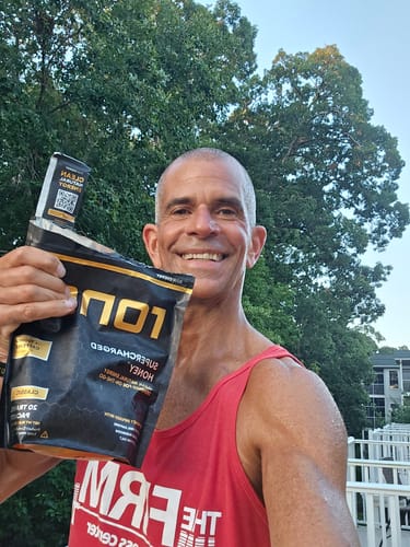 Customer photo review of 100mg Caffeine - Classic - SuperCharged Honey (20-Pack)