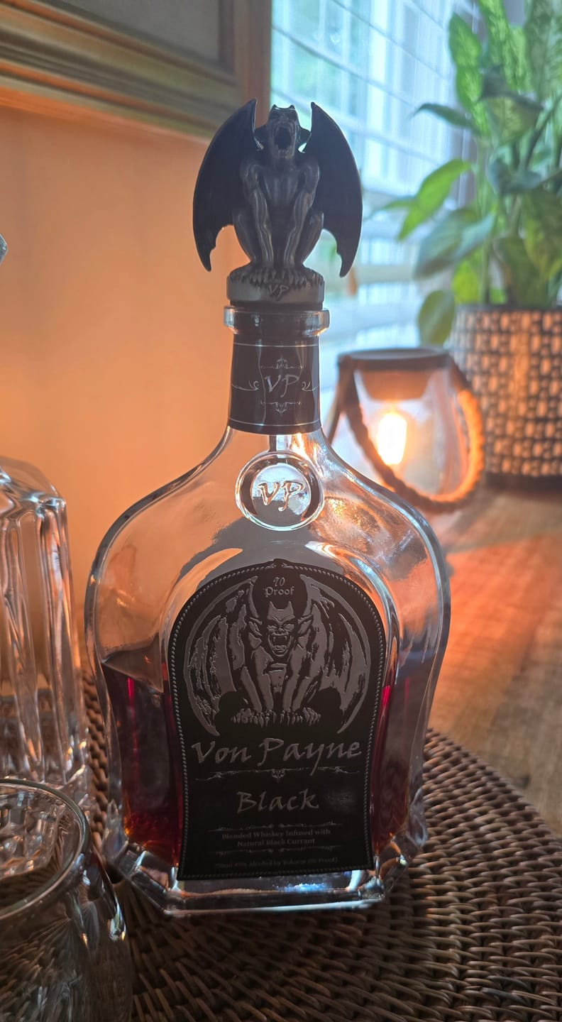 Customer photo review of Von Payne Black Blended Whiskey (2) Bottle Bundle