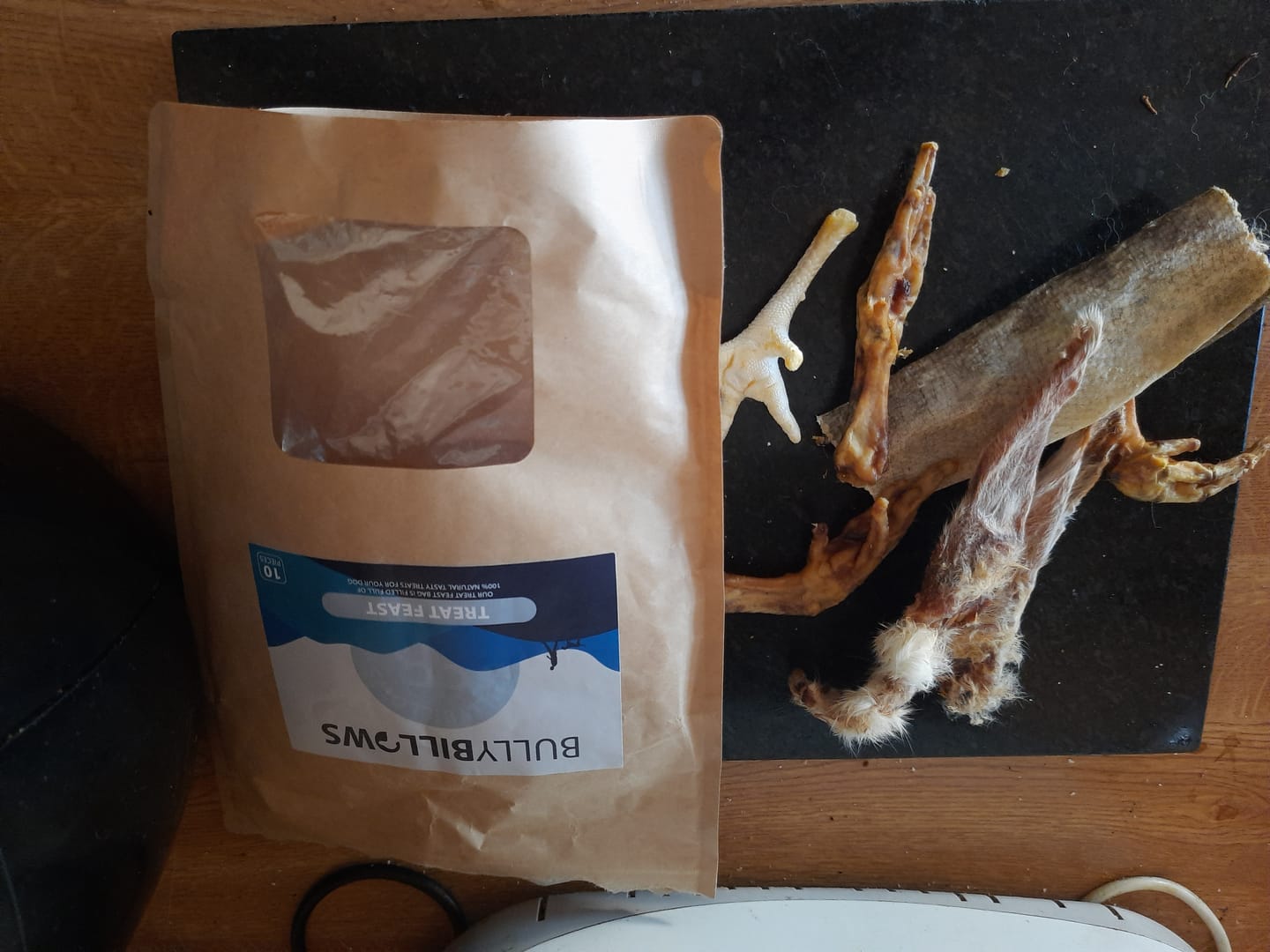 Customer photo review of Dog Treat Variety Bag - 10 Pieces