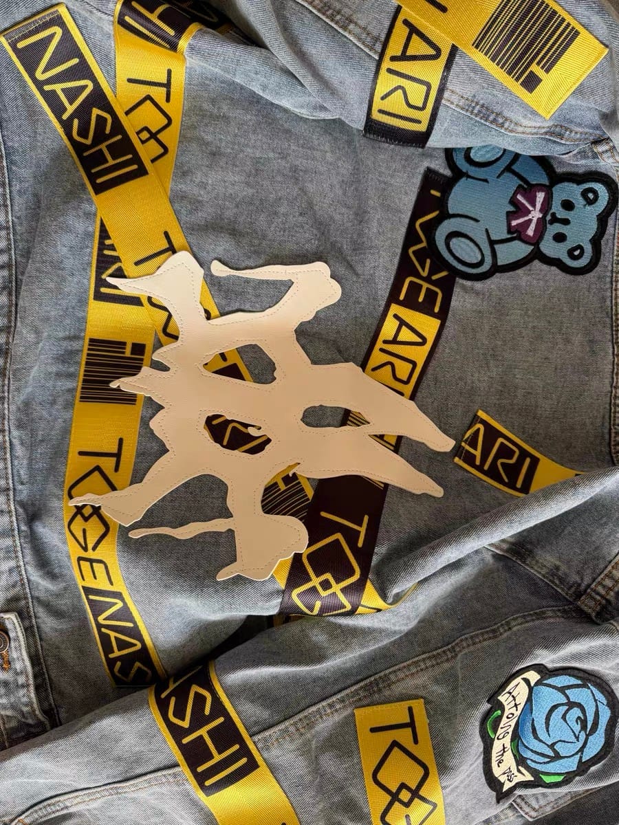 Customer photo review of Girls Band Cry Denim Coat