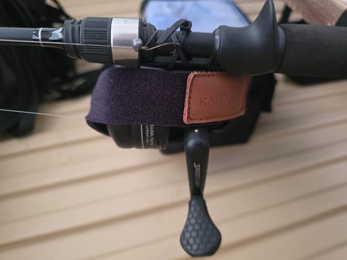 Customer photo review of Kanama Fishing Rod Wrap Pole Straps
