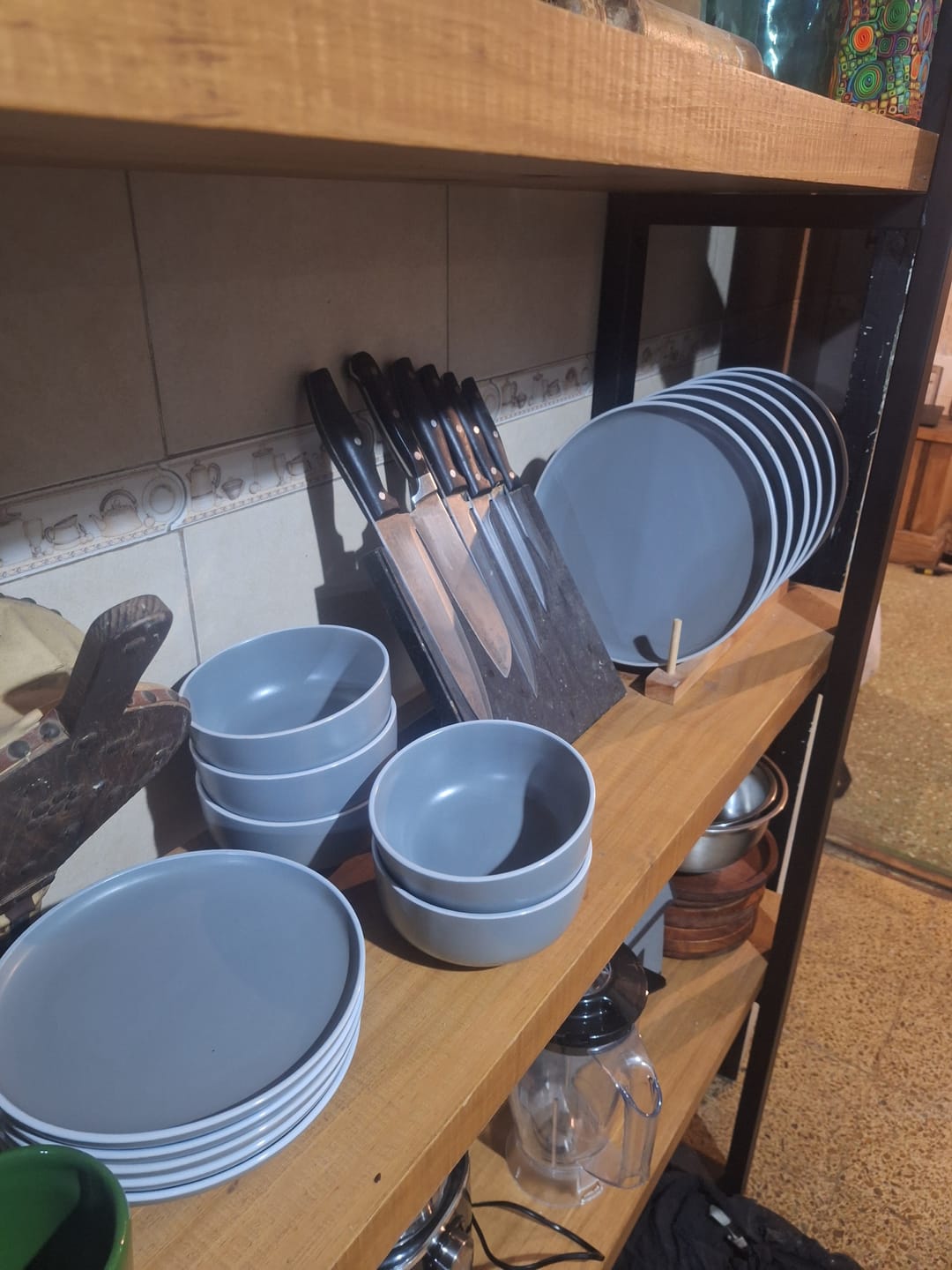 Customer photo review of Bowl Sakura De Porcelana Grey 14.5 cm