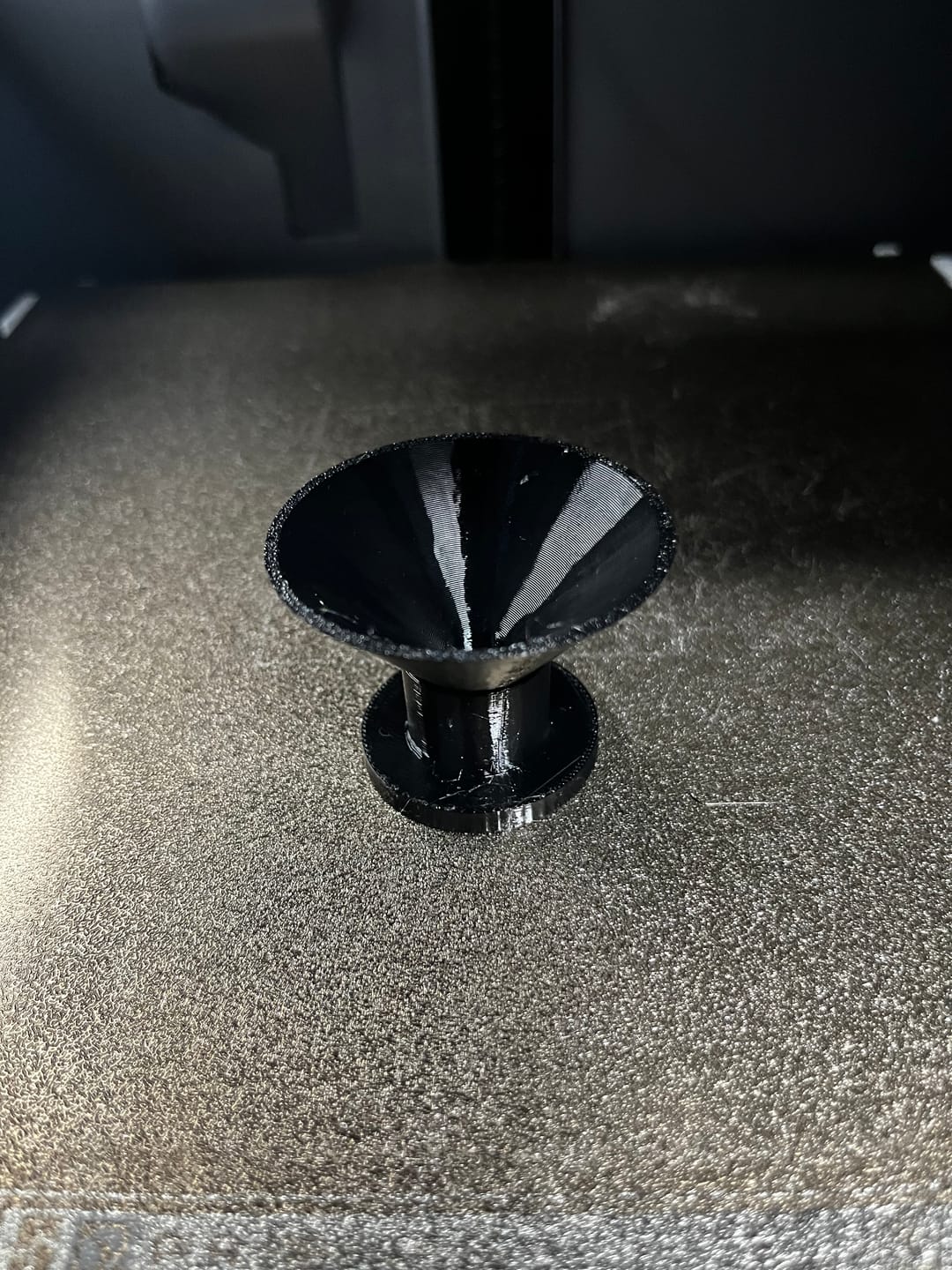 Customer photo review of Black PETG Filament 1.75mm 1kg