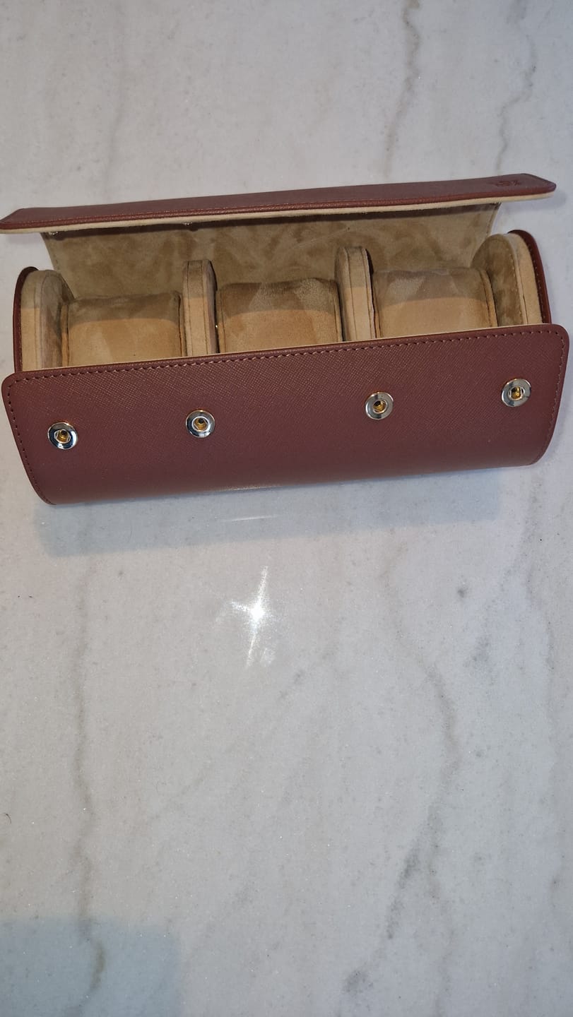 Customer photo review of The Watch Stand - Single - White & Silver
