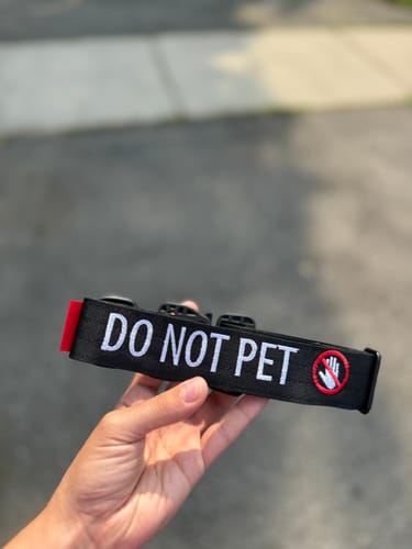 Customer photo review of 1.5" Tacti Lite - Black (no handle)