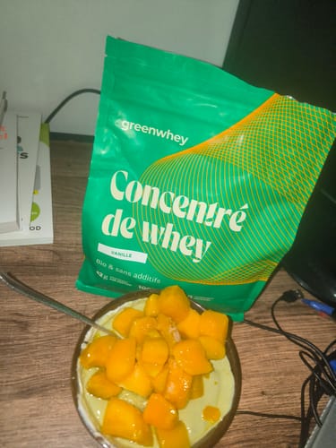 Customer photo review of Protéine de Whey Bio