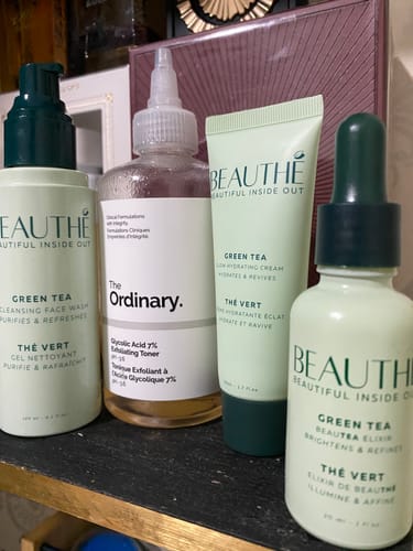 Customer photo review of Gel Nettoyant au Thé Vert
