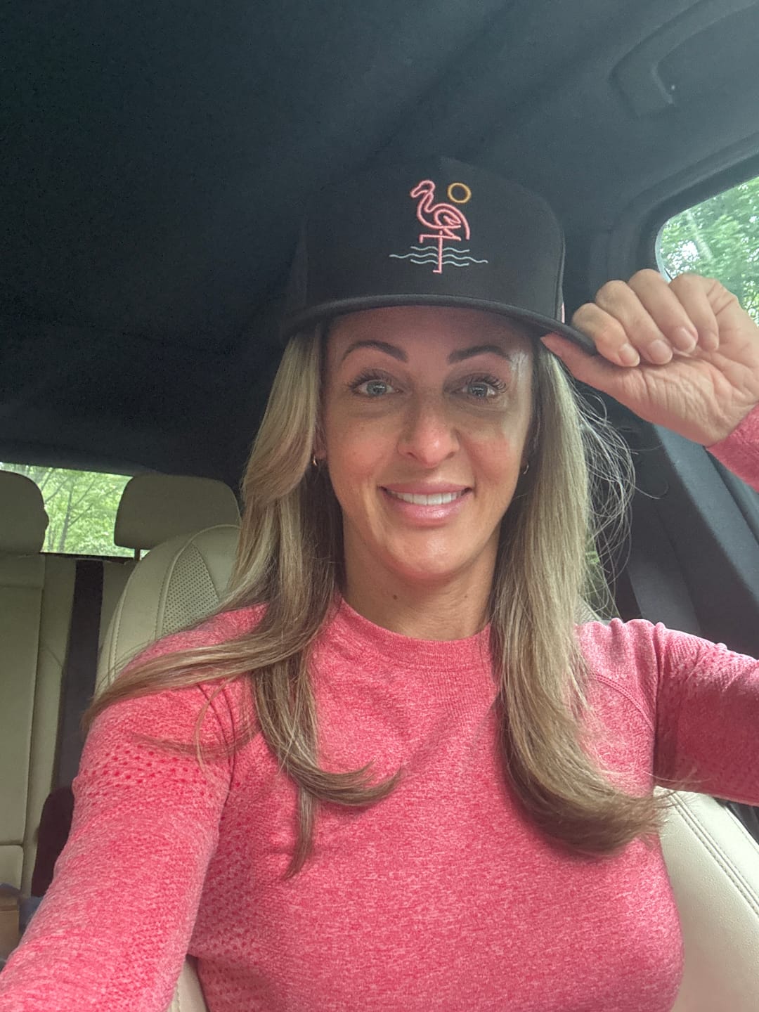 Customer photo review of Flamingo Bay Hat