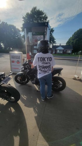 Customer photo review of Tokyo Drift T-Shirt