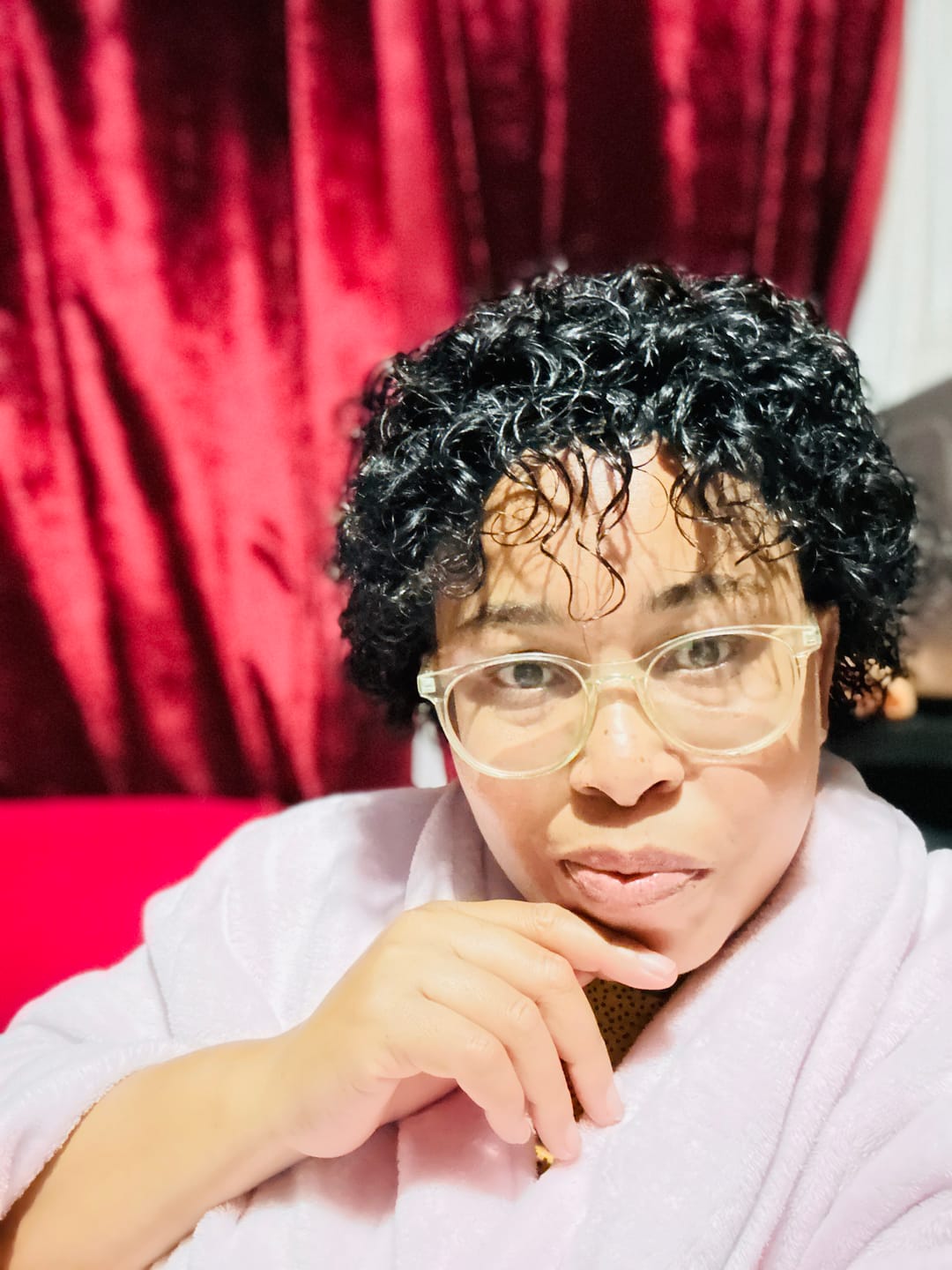 Customer photo review of Brazilian Full Cap Wig - Eva