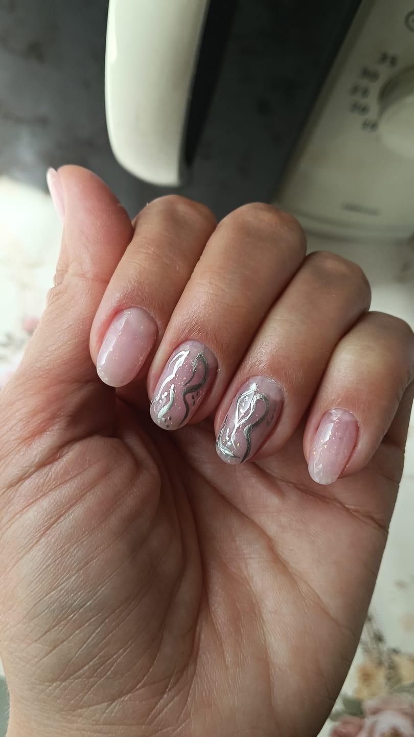 Customer photo review of Sparkling 02 Builder gel