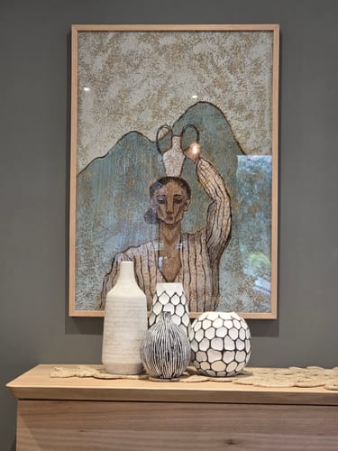 Customer photo review of Water Bearer by Julie Celina | Art Print