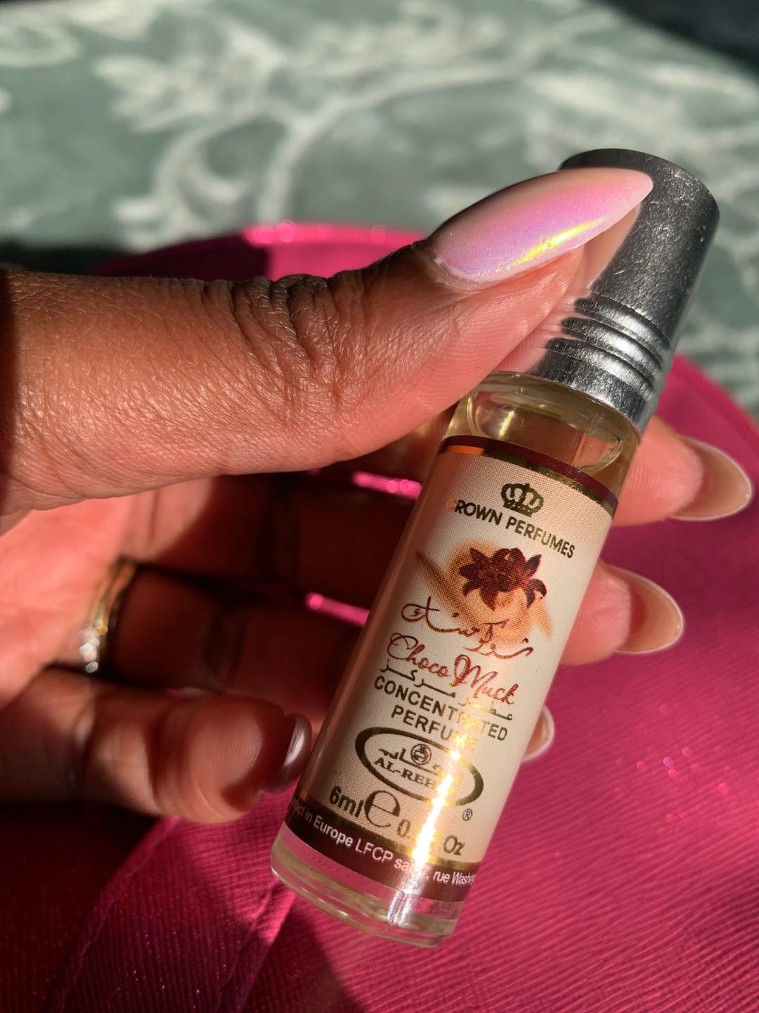 Customer photo review of Choco Musk Al-Rehab 6ml