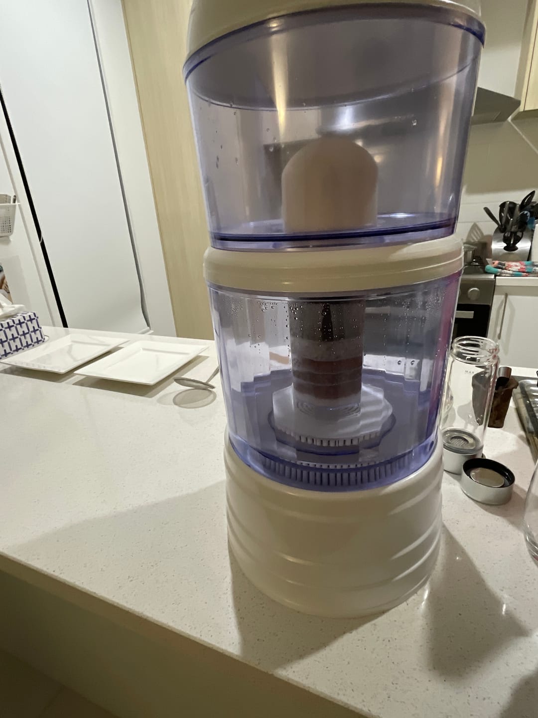 Customer photo review of HolyH2O™ Trinity Water Filter