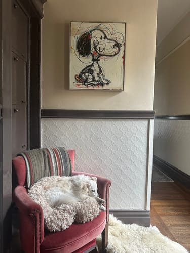 Customer review photo for Abstract Graffiti Art #GA051