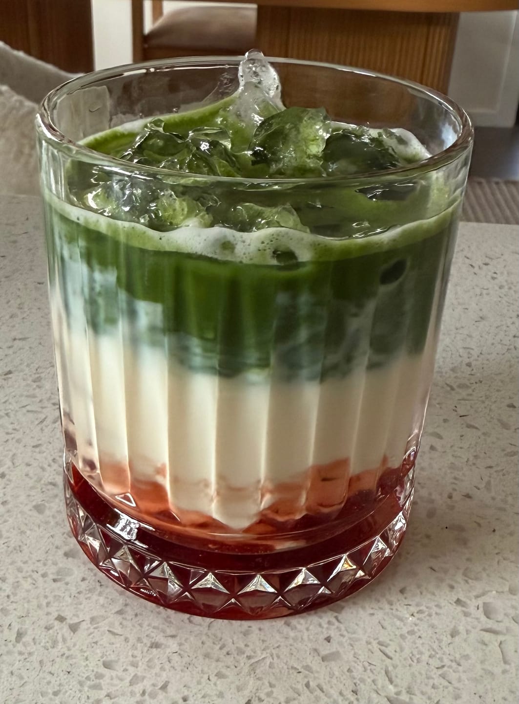 Customer photo review of Emerald Emperor - Royal Ceremonial Matcha