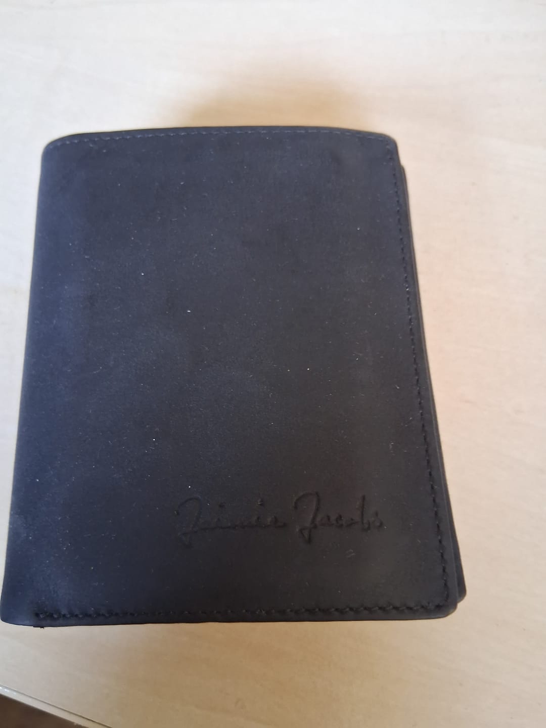 Customer photo review of Slimstar - slim wallet with large coin pocket
