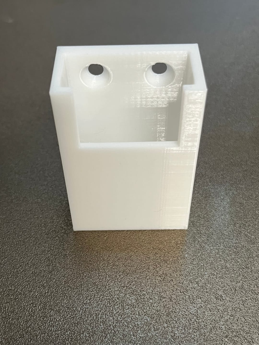 Customer photo review of Cloudy White PETG Filament 1.75mm 1kg