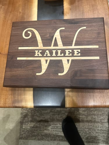 Customer photo review of 1/64 Radius - 6.2 Deg 3D Tapered Ballnose - 1/4" Shank - TBN1-64