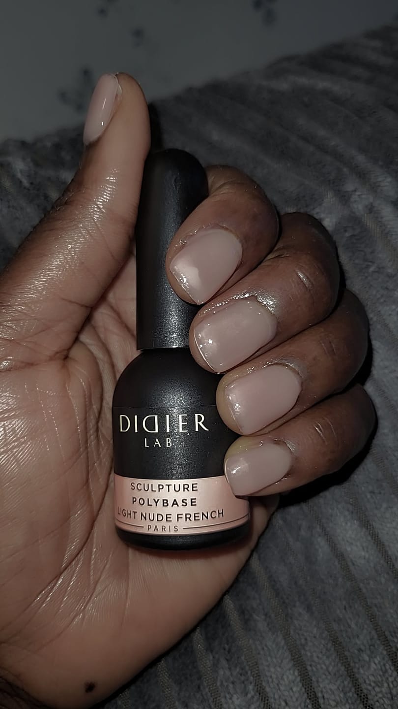Customer photo review of Sculpture Polybase "Didier Lab", light nude french, 10ml