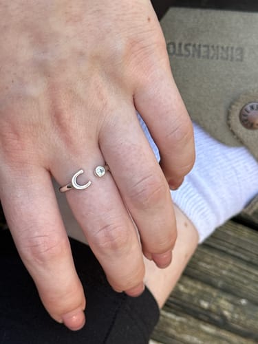 Customer photo review of Top Letter Ring