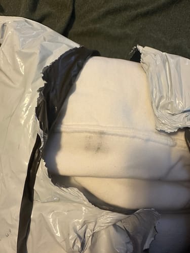 Customer photo review of 3D Smiley Drip Hoodie