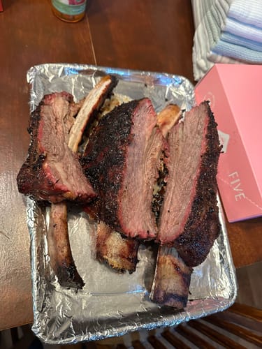 Customer photo review of Choice Bone-In Short Ribs