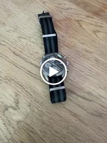 Customer video review of Bond Nylon Watch Strap