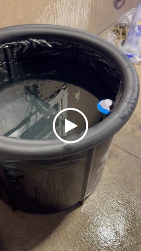 Customer video review of Bravo Cold Plunge Tub + Chiller Bundle