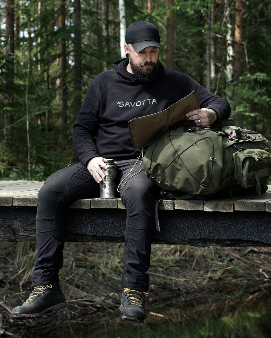 Customer photo review of Kantamus 60L backpack