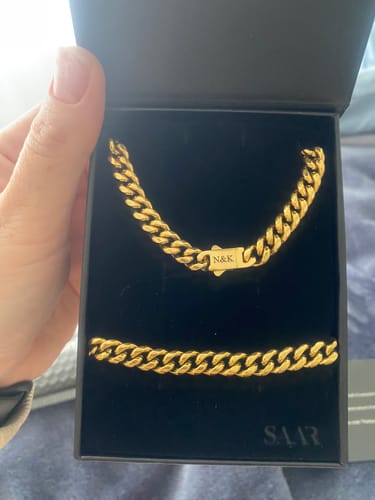 Customer photo review of Ben set Gold
