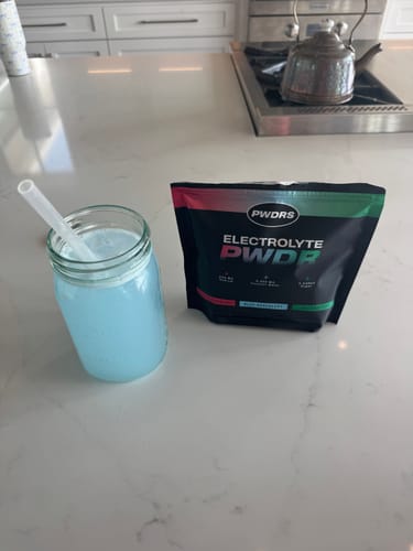 Customer photo review of ELECTROLYTE PWDR
