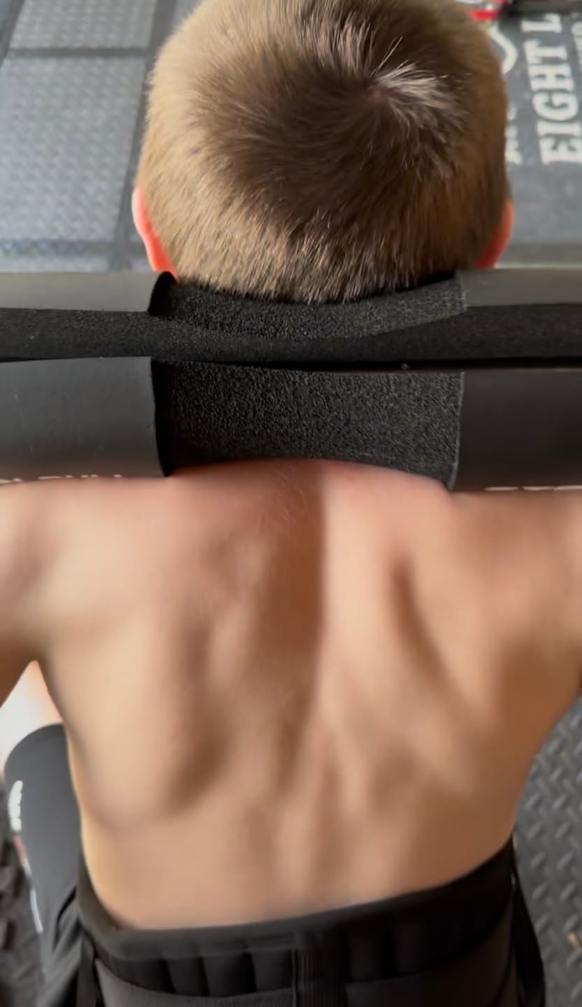 Customer photo review of Evolution Support Belt