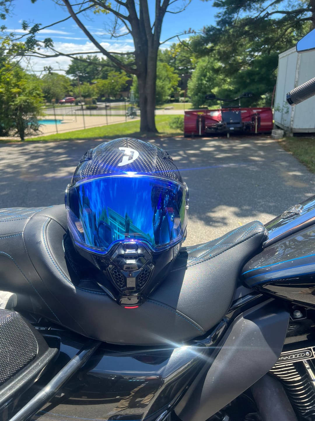 Customer photo review of D.O.T. & ECE Daytona C6- Grey Carbon Fiber