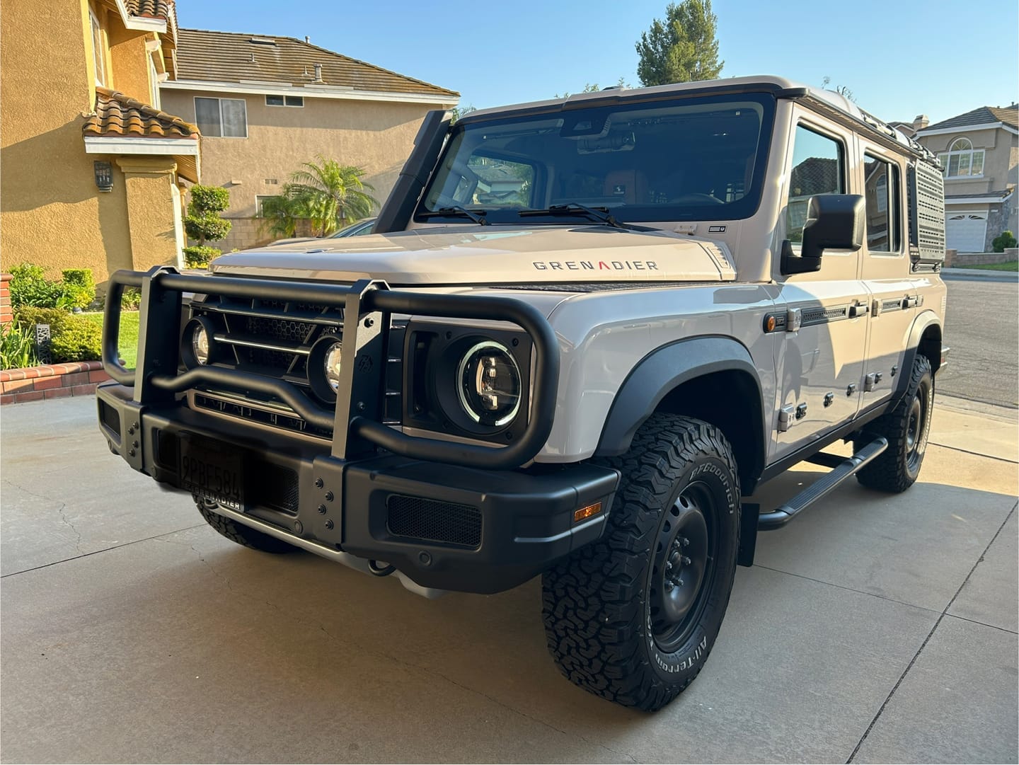 Customer photo review of Ineos Grenadier Bull Bar