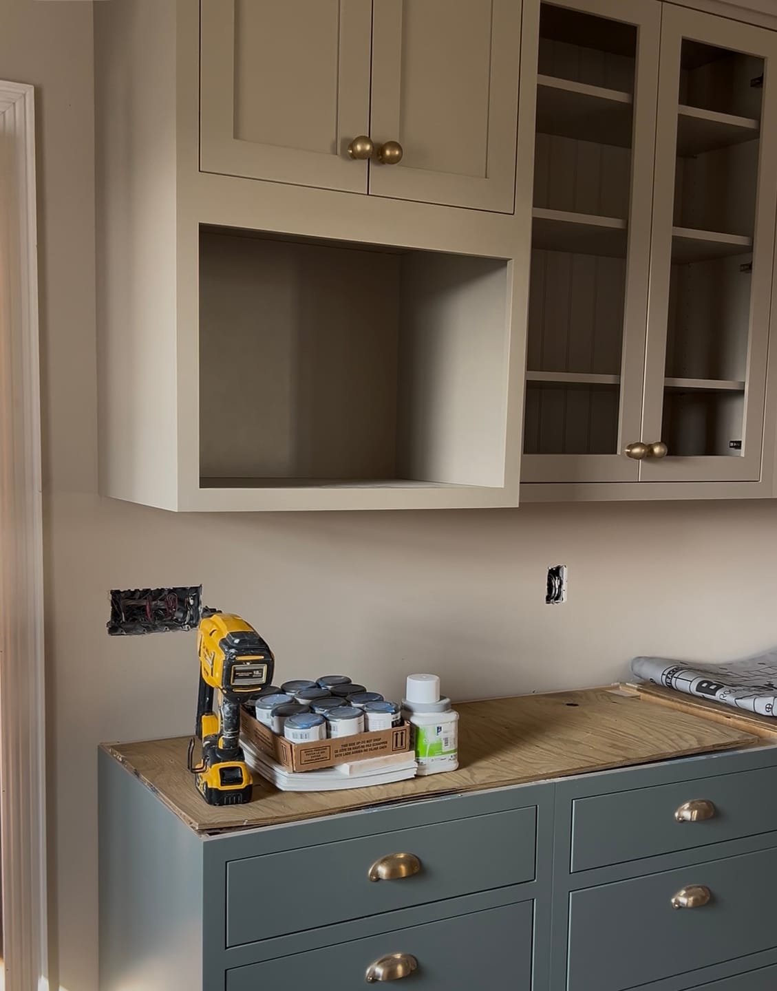 Customer photo review of Richmond Cabinet Pulls - Unlacquered Brass Polished