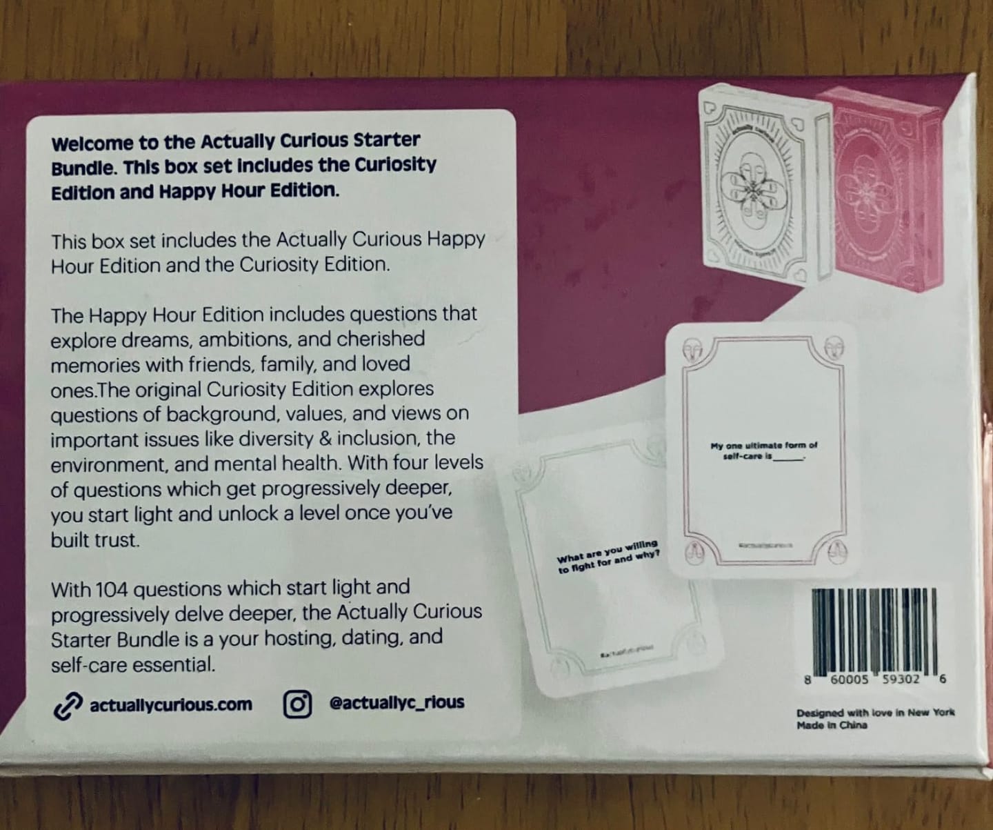 Customer photo review of The Starter Bundle Box
