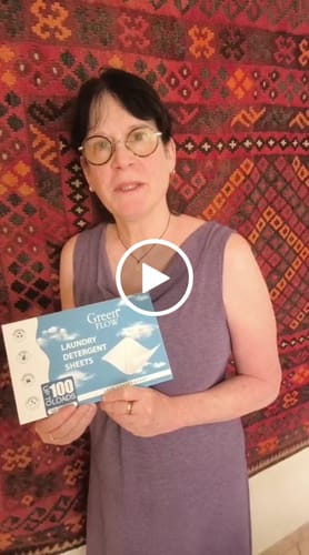Customer video review of דפי ניקוי כביסה אקולוגיים