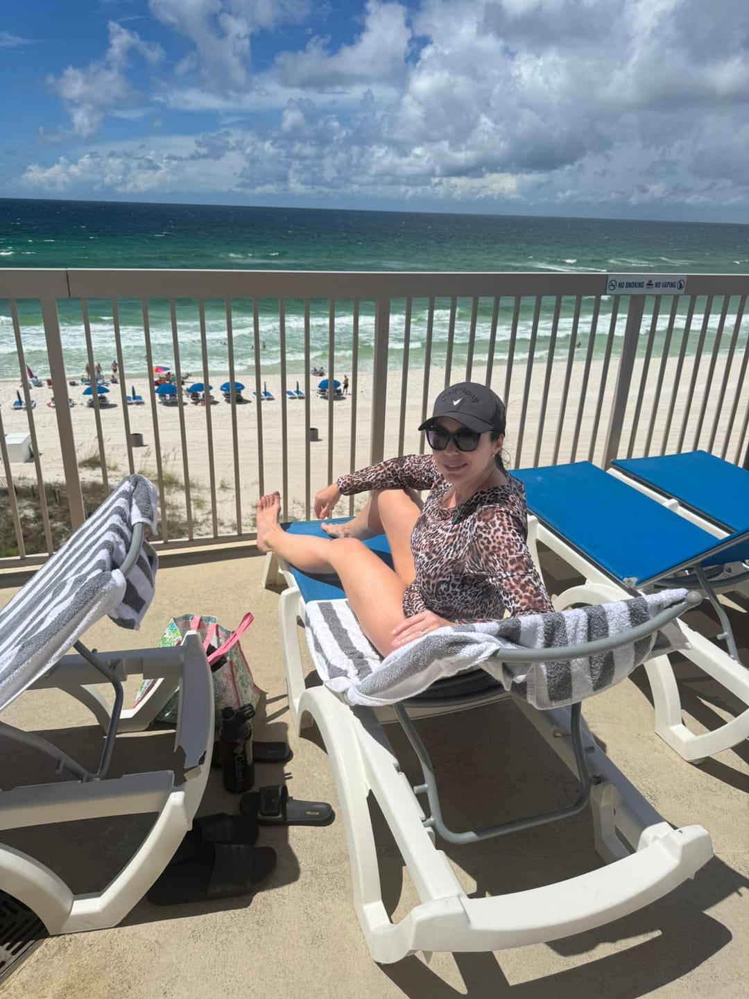 Customer photo review of Tan Through Longsleeve Top