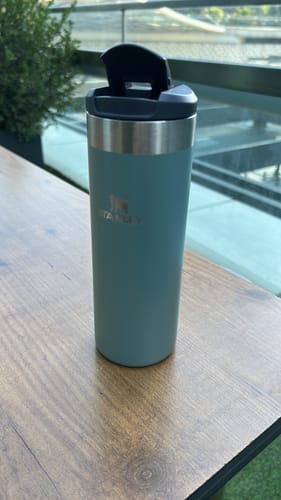 Customer photo review of Stanley The Aerolight Transit Mug Shale Metallic 0.47L