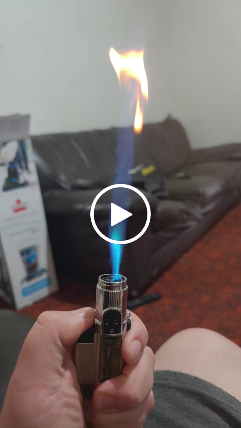 Customer video review of Triple Blue Flame Torch Lighter